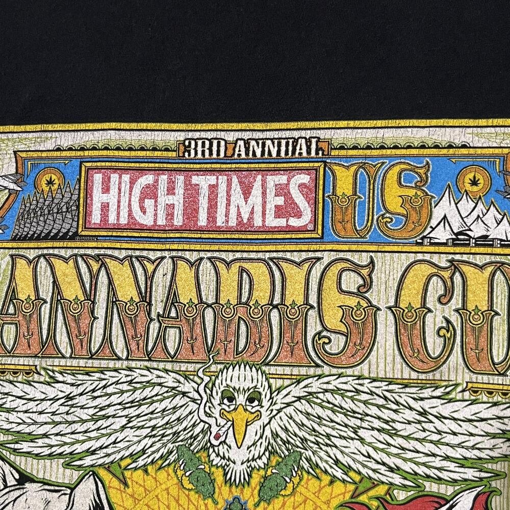 High Times Cannabis Cup Shirt Men RAW Snoop Dogg 2015 Denver Concert Tee - Picture 7 of 12